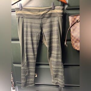 Lululemon Give Me Q Cropped Leggings